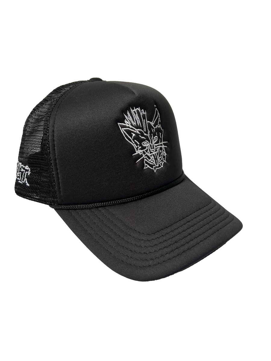 RAW CULT | Ninth Death of the CULT Foam Trucker Cap - Black