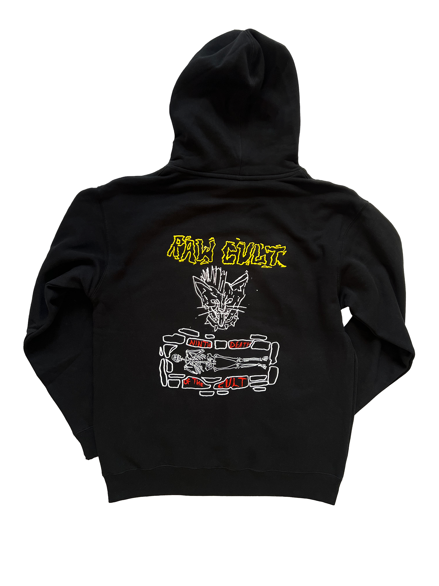 RAW CULT | Ninth Death of the CULT Hoodie - Black